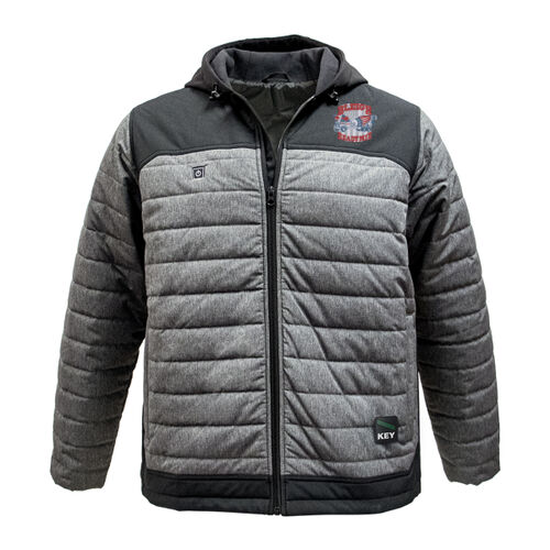 Blaze Midweight Two Tone Heated Puffer Jacket Thumbnail