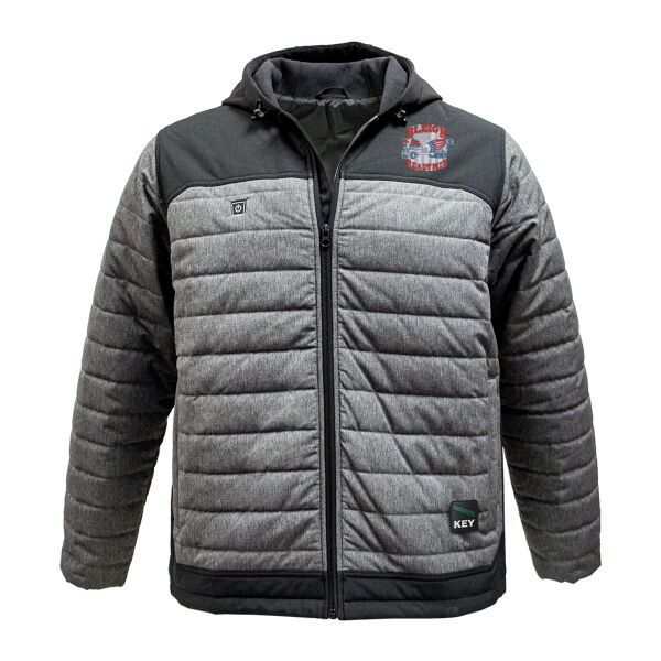 Blaze Midweight Two Tone Heated Puffer Jacket Thumbnail